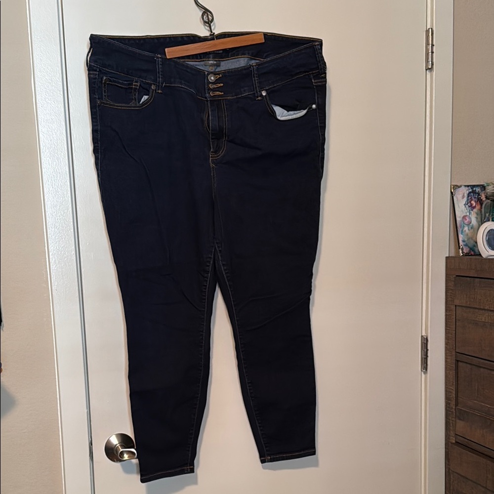 Torrid Blue Skinny Jeans Classic Denim